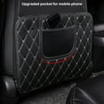 thumbnail image 3 of Kids Car Seat Protector Anti Mud Kick Mats Leather Cushion Dustproof Cover Bag Pocket Organizer Vehicle Fitting, 3 of 10