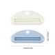 thumbnail image 4 of Matsuzay Exprimidor de de dientes, 2 piezas, limpiador Facial, dispensador rodante, herramienta para apretar, para el baño del Hotel en casa, con Almacenamiento y organización del hogar Azul+Blanco Matsuzay HA059711-02, 4 of 6