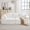 White, variant on HASLE OUTFITTERS 94'' White Chenille Cloud Loveseat, Oversized 2-Seater Upholstered Sofa, Deep Seat Modern Couch for Living Room, No Assembly Needed, White