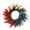 G, variant on NIETEIN 16” Patriotic Wreath for 4th of July, Summer Outdoor Decor (E)