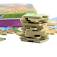 thumbnail image 4 of Rompecabezas de madera, juguete educativo de aprendizaje para niños con caja de hierro WD.WDQZL Hogar, 4 of 5