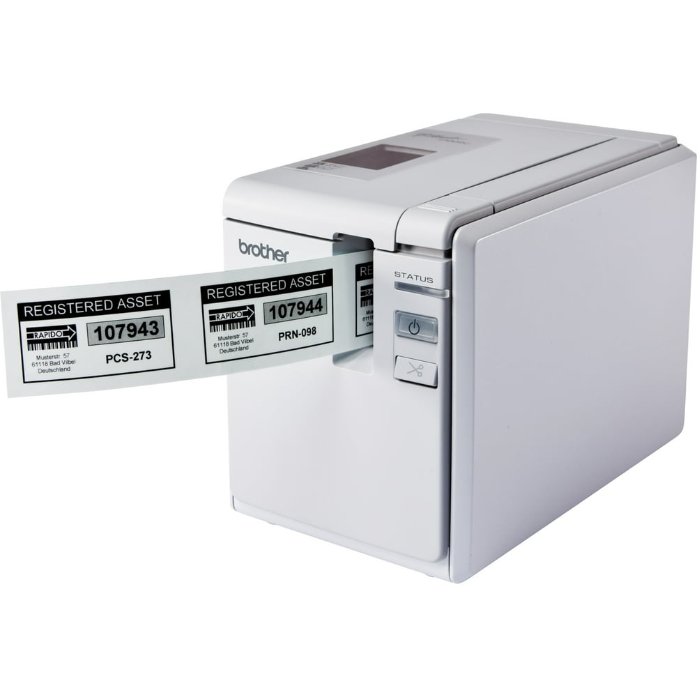 BROTHER MOBILE LABEL PRINTER - UP TO 80MM/SEC - PRINT RESOLUTION UP TO 360DPI (TZ TAPE), 360D ...