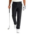 thumbnail image 2 of Dresfit Mens Golf Sweatpants Baggy Big and Tall Dress Pants 2026 Casual Elastic Waist Uncuffed Bussiness Trousers Relaxed Fit Chinos Sweat Pants Black M, 2 of 8