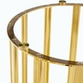 thumbnail image 6 of A7Store 71 in Glass Dining Table,Gold Dining Table for 6-8，Large Size Kitchen and Dining Room Table with Tempered Glass top and Gold Double Column Metal Legs, Modern Rectangular Dining Table, 6 of 13