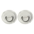 thumbnail image 1 of 2 Pcs Bateau Gonflable Kayak Tapis de DRing Patch PVC Marine Boucle Fixe en Acier Inoxydable (Gris), 1 of 12