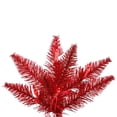 thumbnail image 2 of Vickerman 108" PVC Sapin Mini Lumières Arbre de Noël Artificiel en Guirlande Rouge, 2 of 3