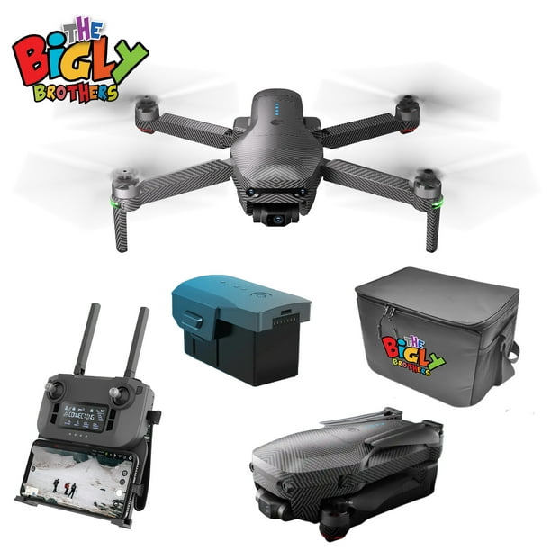 Drones avec caméra pour adultes 4K : Stabilité de cardan à 3 axes