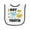 White and Black, variant on Inktastic I Got My 1st Tooth with Cute Tooth Baby Baby Terry Cloth Bib