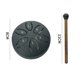 thumbnail image 1 of Mini tambor hueco de 3 pulgadas, tambor de lengüeta de acero de 6 vías, tambor hueco, tambor tranquilizador, instrumento de percusión, tambor hueco, instrumento portátil para niños, 1 of 5