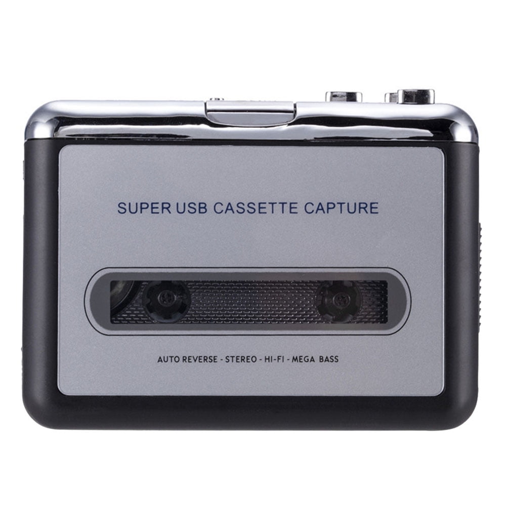 PyleUsa Dual Stereo Cassette Tape Deck-Clear Audio Double Player Recorder  System w/ MP3 Music Converter, RCA for Recording, Dubbing, USB, Retro  Design