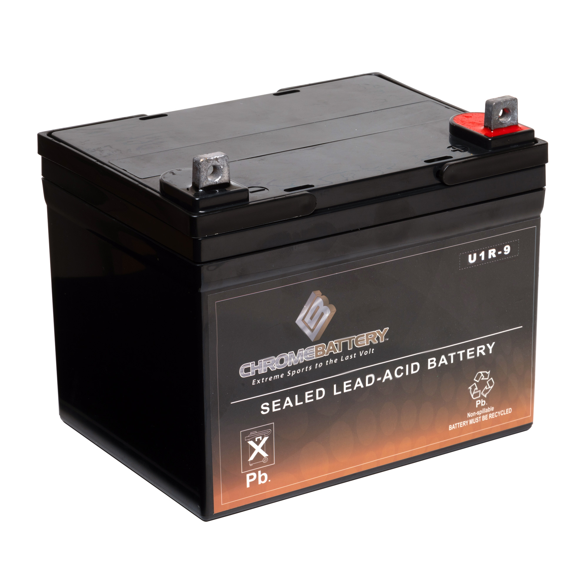 Chrome Battery U1r Rechargeable Lawn Mower Battery For Big Dog T series 