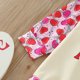 thumbnail image 4 of Gibobby Mamelucos para bebe niño Mono de manga larga con estampado de de amor para el día de San Valentín para niñas recién nacidas(Amarillo, 6-9 Meses), 4 of 5