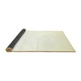 thumbnail image 2 of Ahgly Company Indoor Rectangle Solid Yellow Modern Area Rugs, 2' x 5', 2 of 4