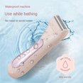 thumbnail image 1 of 2in1 Electric Bikini Trimmer for Women Electric Shaver Wet/Dry Pink, 1 of 5