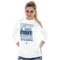 thumbnail image 3 of US Air Force Fly Fight Win Slogan Long Sleeve TShirt Men Women Brisco Brands S, 3 of 6