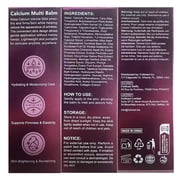 2PC Calcium Multi Balm, Calcium Volume Multi Balm Stick for Dry Skin, Hydrating & Smoothing Skin, Enriched with Collagen, 9G