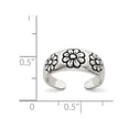 thumbnail image 3 of Sterling Silver Antiqued Toe Ring, 3 of 4
