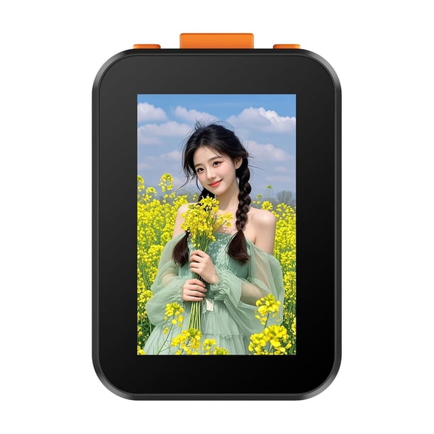 Cateissary Mini teléfono con pantalla Selfie, compatible con, Newmowa, Vlog, Selfie,, pantalla Electrónica