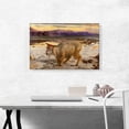 thumbnail image 2 of ARTCANVAS The Scapegoat 1854 Canvas Art Print by William Holman Hunt - Size: 26" x 18" (0.75" Deep), 2 of 9