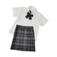 thumbnail image 4 of Uniforme japonés para mujer, bonita falda de uniforme escolar para niñas para espectáculos. L, 4 of 8