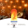 thumbnail image 4 of 108 LED E27 Bombilla de efecto de llama Lámpara de emulación de parpadeo de fuego falso de 3 modos Lamparas, 4 of 7