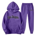 thumbnail image 3 of CONZONE Mens Sweatsuit 2 Piece Sets Casual Men's Jogging Tracksuit Set Letter Graphic Pullover Hoodie Pants Sweat Suit for Men Cozy Fall Winter Athletic Track Suit Outfits, 3 of 4