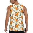 thumbnail image 3 of Haiem Squirrel With Colorful Tail Men Workout Tank Top Gym Bodybuilding Sleeveless Muscle T Shirts Athletic Tank Breathable Workout Shirt-3X-Large, 3 of 9