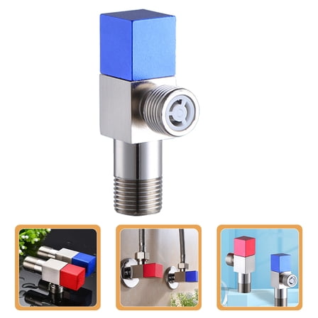 WEUVEB Water Shut Off Valve Bathroom Repair Part 1 Set for Plumbing Fixtures