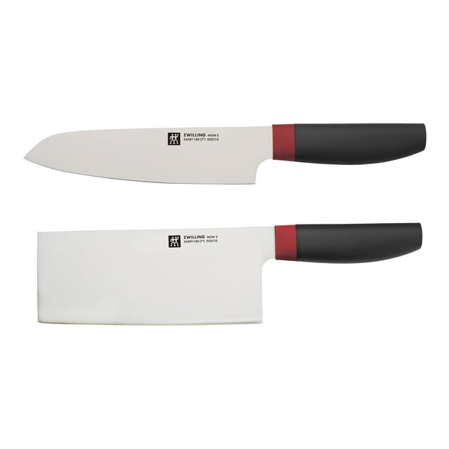 ZWILLING Now S Ensemble de Couteaux 2 Pcs, Rouge-Noir