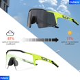 thumbnail image 1 of Gafas de sol fotocromáticas Unisex para ciclismo, lentes para bicicleta de montaña y carretera, UV400, para exteriores qiuyongming unisex, 1 of 2
