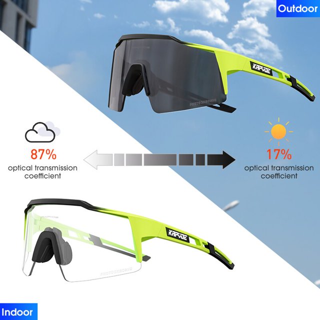 Gafas de sol fotocromáticas Unisex para ciclismo, lentes para bicicleta de montaña y carretera, UV400, para exteriores qiuyongming unisex
