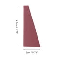 thumbnail image 2 of Unique Bargains 50 Pcs Trapezoid Face Makeup Sponge for Bedrooms Wine Red, 2 of 4