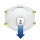 thumbnail image 4 of Respirador desechable 3M N95 Metal Working con válvula blanco, 4 of 6