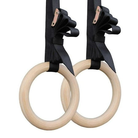 Wooden gymnastic rings canada hot sale