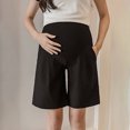 thumbnail image 2 of Maternity Leggings Maternity Shorts for Pregnant Women Summer Casual Comfort Stretch Waist Soft Breathable Fabric Loose Fit Pregnancy Outfit Maternity Clothes, 2 of 5