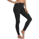 HDE Pantalon de Yoga avec Poches pour Femmes Leggings de Contrôle du Ventre Taille Haute – image 5 sur 7