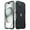 Black, variant on Dteck Aluminum Alloy Bumper for iPhone 15 Plus 6.7 Inch Bumper Case Frame No Back Slim Cool Design Raised Edge Protection with Screws Driver,Silver