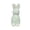 White-WH-clearacne, variant on WWG Easter Flocked Bunny Figurine Set Soft Foam Rabbit Statues for Spring Table Centerpiece Mantel Shelf Indoor Home Decor