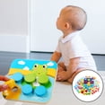 thumbnail image 1 of Tablero de de hongo a , juguete de clasificación apilable, con 16 botones, 6 imágenes para , educación , enseñanza CUTICAT rompecabezas de uñas de hongos, 1 of 8