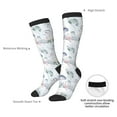thumbnail image 4 of Naloa Sea Animals Thigh High Socks Extra Long Stretchy Sock Women Over Knee High Opaque Stocking Daily Wear, 4 of 6