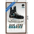 thumbnail image 3 of NHL San Jose Sharks - Drip Skate 21 Wall Poster, 22.375" x 34", Framed, 3 of 3