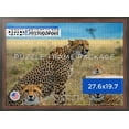 thumbnail image 2 of ArtToFrames 27.6x19.7 Inch - 70x50 CM Brown Puzzle Frame for 1000 piece Puzzles.1.63 Inch Custom Wood Puzzle Frames, Honors Mahogany with Black - Comes with Economy Acrylic, 2 of 6