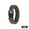 thumbnail image 5 of Pulsera trenzada de cuerda de paracaídas con cierre de clip de plástico. Se puede convertir en una cuerda resistente a roturas en caso de emergencia., 5 of 5