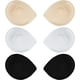 thumbnail image 1 of pares de almohadillas para sujetador, almohadillas para sujetador deportivo, extraíbles, utilizadas para trajes de baño y bikinis, 1 of 5