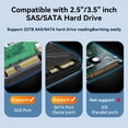 thumbnail image 4 of Caja externa SAS/SATA MAIWO SSD/HDD de 2,5/3,5 pulgadas de 22 TB, 4 of 8