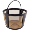 thumbnail image 1 of czcpp-NRP Panier Moustiquaire Haut 14 Tasses Filtre à Café Permanent de Remplacement pour Cafetière KRUPS EC321/322/324, Convient Également à d'Autres Cafetières avec Grande Section de Brassage, 1 of 4