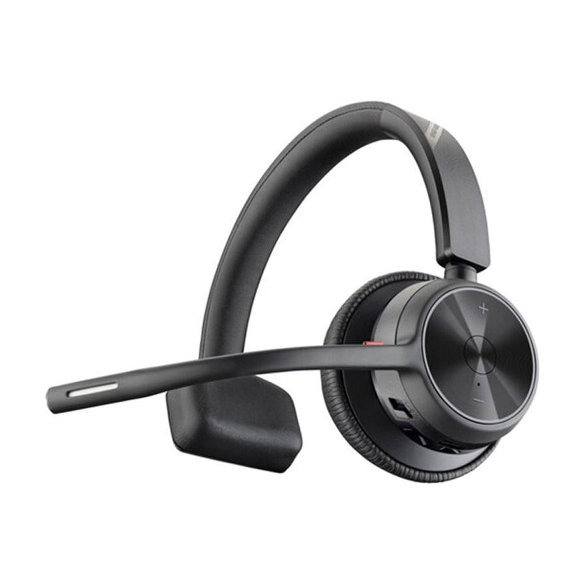 HP Poly Voyager 4310 UC Wireless Monoaural Headset with Charging Stand and USB-A Adapter, Zoom Certified