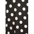 thumbnail image 5 of Women's Casual Polka Dot Short Sleeve Round Neck Tunic Tops with Side Pockets, 5 of 6