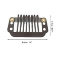 thumbnail image 3 of Unique Bargains 20 Pcs 8-Teeth Snap Wig Hair Clips for Hair Extension Deep Brown, 3 of 5