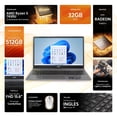 thumbnail image 2 of Laptop ACER Aspire Lite 15 AMD Ryzen 5 7430U 32GB 512GB SSD 15.6” Full HD W11 Plata Teclado Ingles Mouse DXT Ideal para Trabajo y Multitarea, 2 of 5